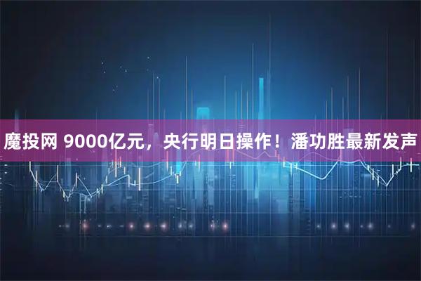魔投网 9000亿元，央行明日操作！潘功胜最新发声